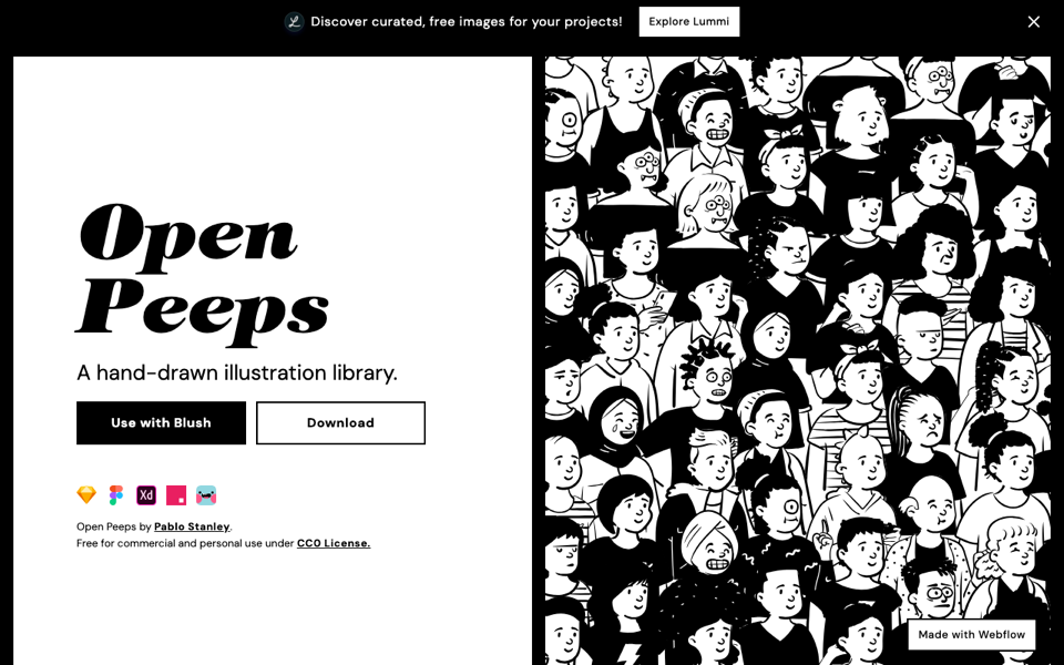 Open Peeps 網站